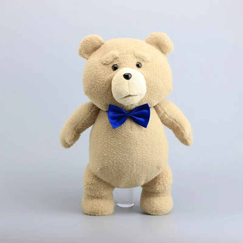 1" 45 см плюшевый мишка TED плюшевые игрушки с голубым галстуком пират плюшевый мишка мягкие куклы игрушки подарки для детей