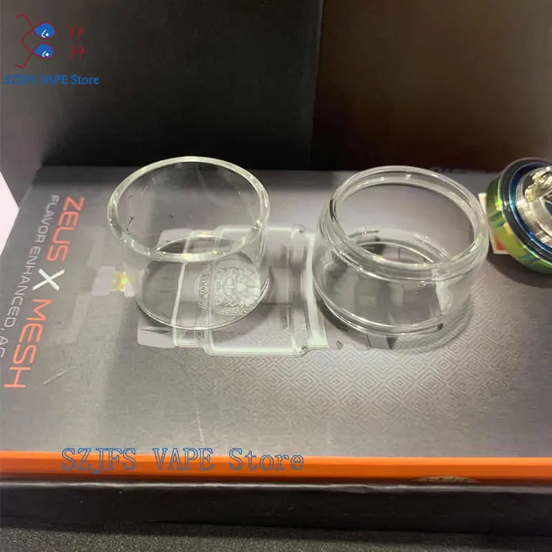 Прозрачная стеклянная трубка Zeus X mesh Pyrex прозрачный стеклянный бак электронная