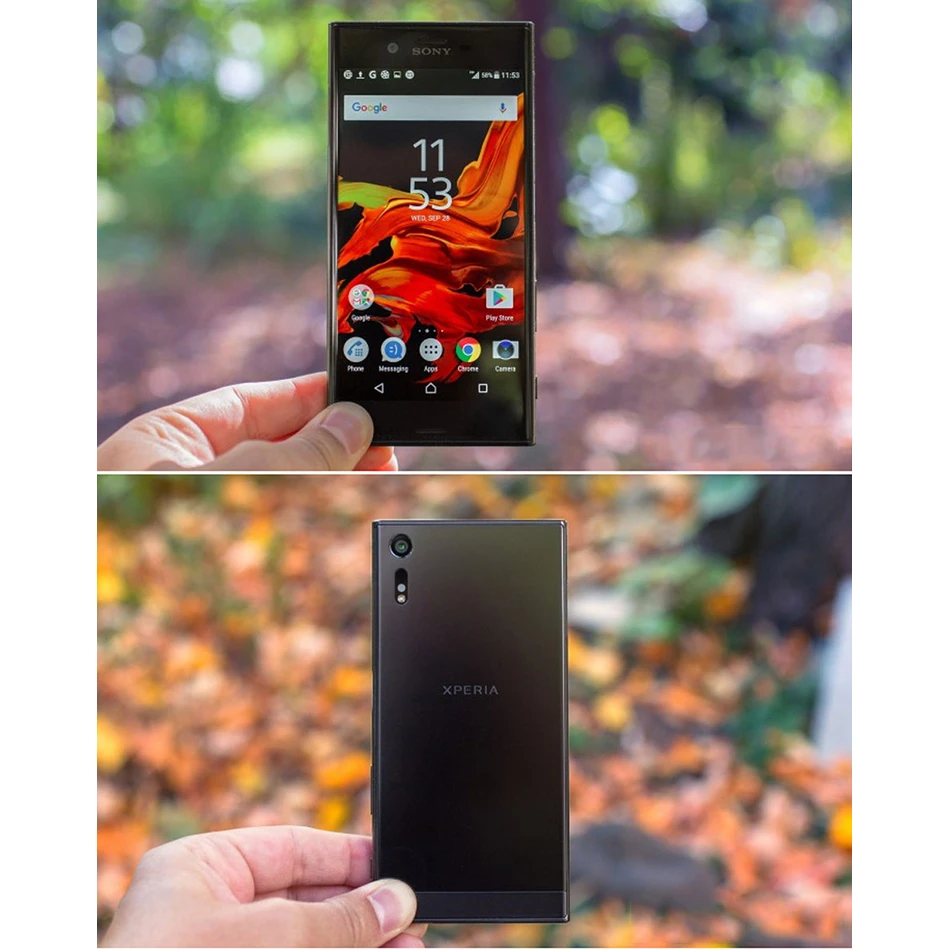 5,2 дюймовый 3 ГБ 32 ГБ мобильный телефон sony Xperia XZ F8331 4G LTE Snapdragon 820 четырехъядерный телефон 23 МП 13 МП 2900 мАч