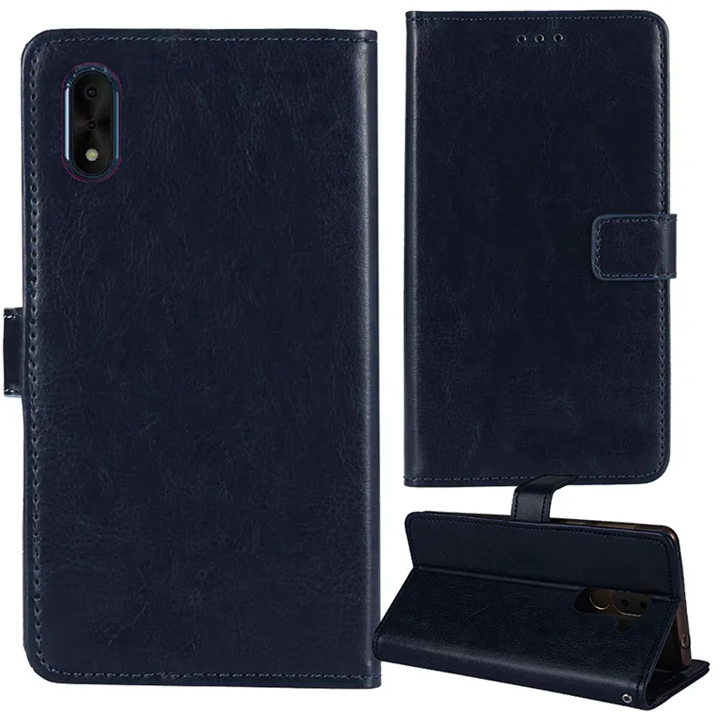 For Imo Q4 Pro 2020 Case 5.45 inch Flip Leather Wallet Cover for Imo Q4