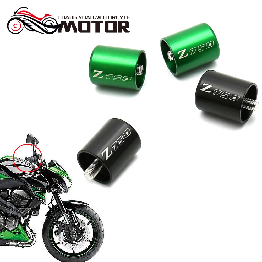 

Para KAWASAKI Z750 Z 750 S Z750 R CNC empuñadura barra extremos tapa deslizante