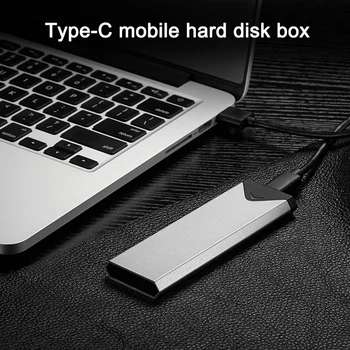 

M.2 to USB3.0 High-speed Type-C Hard Disk External SSD Converter Adapter Attachment FKU66