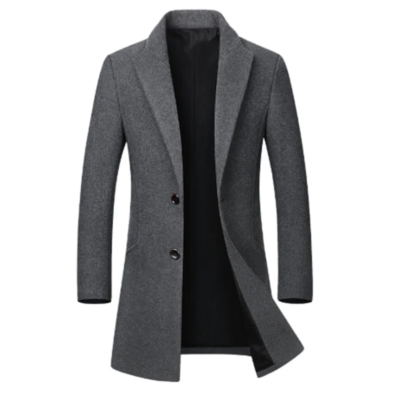 Men's clothing Long Woolen Coats Men Korean Slim Fit Casual Casaco Masculino Sobretudo Jaqueta Erkek Giyim Lanas Abrigos Men's clothing Long Woolen Coats Men Korean Slim Fit Casual Casaco Masculino Sobretudo Jaqueta Erkek Giyim Lanas Abrigos