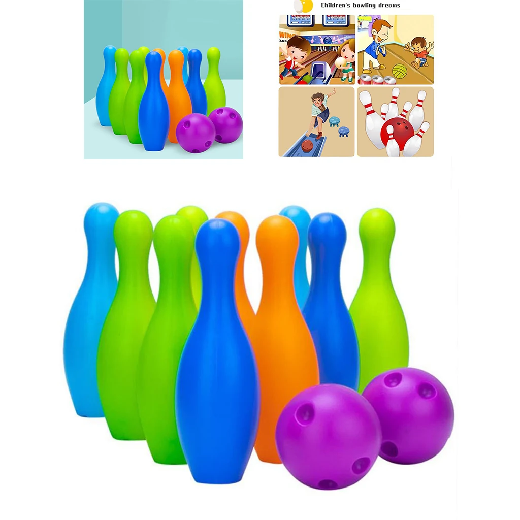 Bowling Parent-child Indoor and Outdoor Sports Interactive Game  Indoor Outdoor Sports Games Toys for Kids Baby Gift