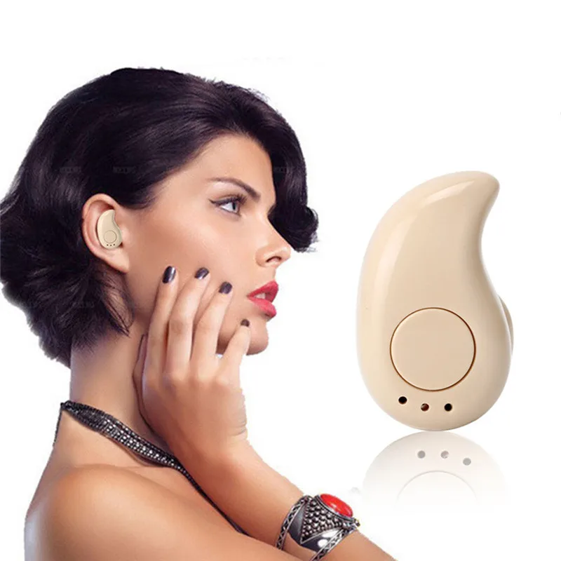 Мини беспроводные Bluetooth наушники в ухо Беспроводные спортивные с микрофоном