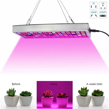 

300W LED Grow Light Hydroponic Full Spectrum Indoor Veg Plant Lamp Panel Plant Grow Light LED Grow Light