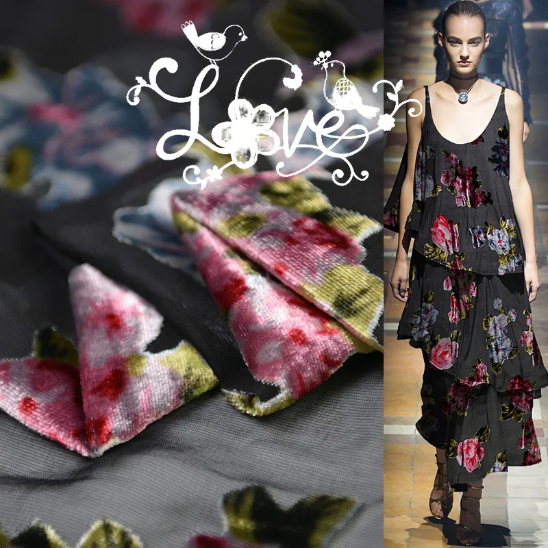 19 Новинка 112 см в ширину шелк бронза ткань для женщин платье модная ткань для шитья своими руками Распродажа