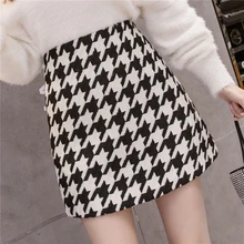 #Special Offers 2019 Autumn Winter Elegant Women Mini Skirts Woolen Houndstooth A-line Winter Mini Skirts Korean Chic School Skirts #Special Offers 2019 Autumn Winter Elegant Women Mini Skirts Woolen Houndstooth A-line Winter Mini Skirts Korean Chic School Skirts