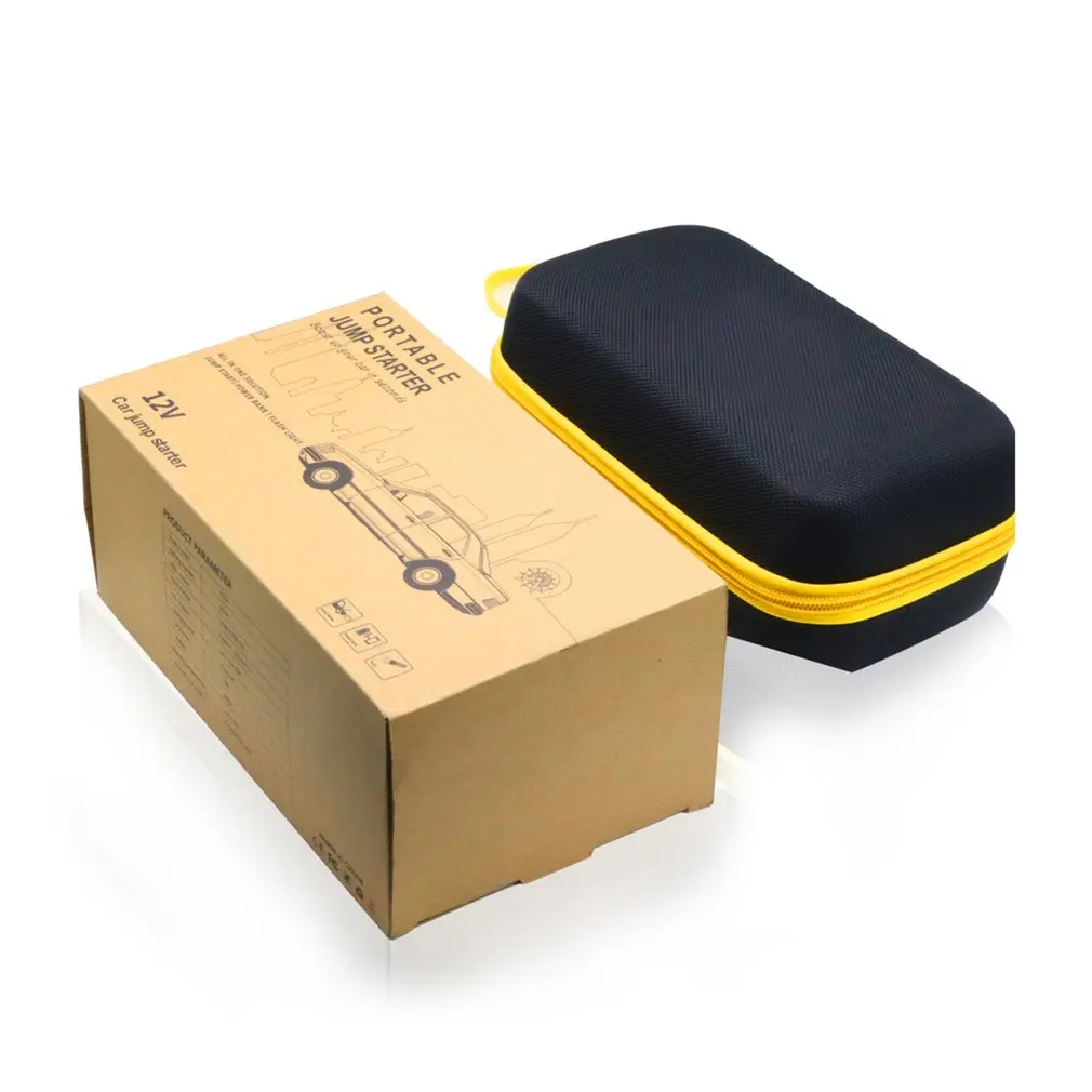 Q8B автомобильный пусковой стартер 12 В power Bank портативное автомобильное зарядное устройство многофункциональное пусковое Перемычка