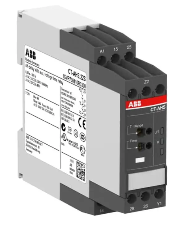 

10081685 CT-AHS.22S,2c/o, 24-48VDC, 24-240VAC реле времени, OFF-delay 2c/o, 24-48VDC, 24-240VAC