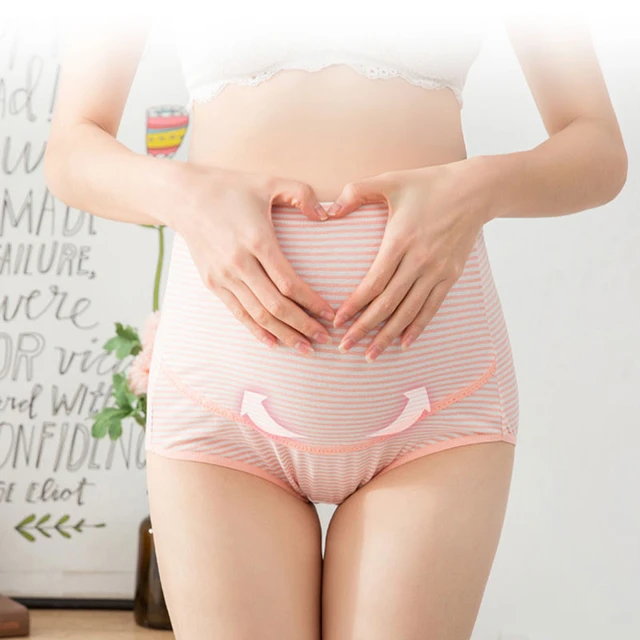 1Pcs Stripe Plus Size Cotton Maternity Panties High Waist Panties For  Pregnant Women Maternity Underwear Pregnancy Briefs - AliExpress