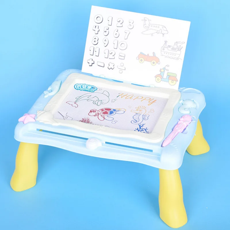 

Children Multi-functional hua ban zhuo ENLIGHTEN Painted Graffiti Hand Drawing Board Colorful Magnetic Drawing Board Early Educa
