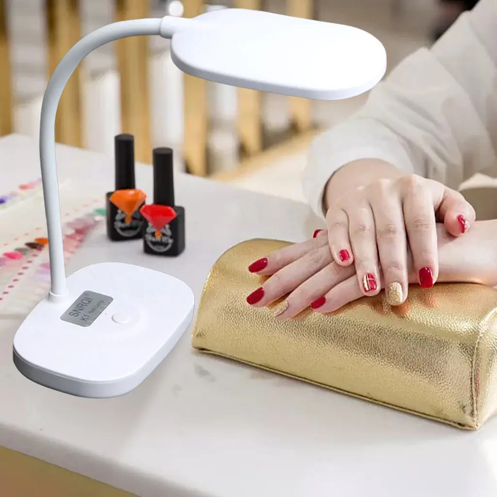 Usb Led Nail Lamp Heating Light Folding Nail Dryer For Gel Nails Nail