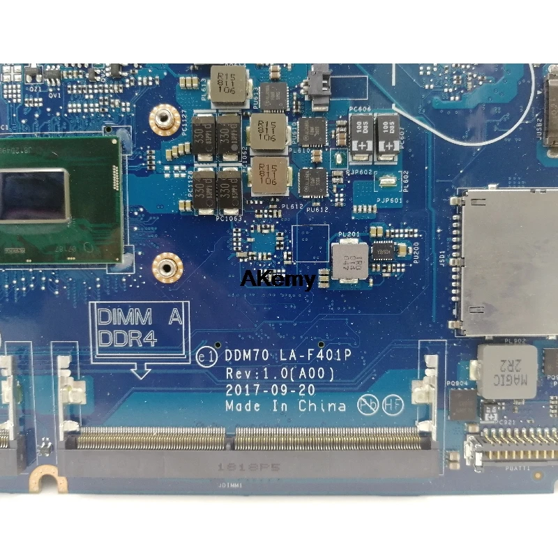 E5490 5490 материнская плата для ноутбука DELL CN-0M71FV 0M71FV M71FV LA-F401P Материнская плата ноутбука E5490 5490 материнская плата i5-8350U тест проведен