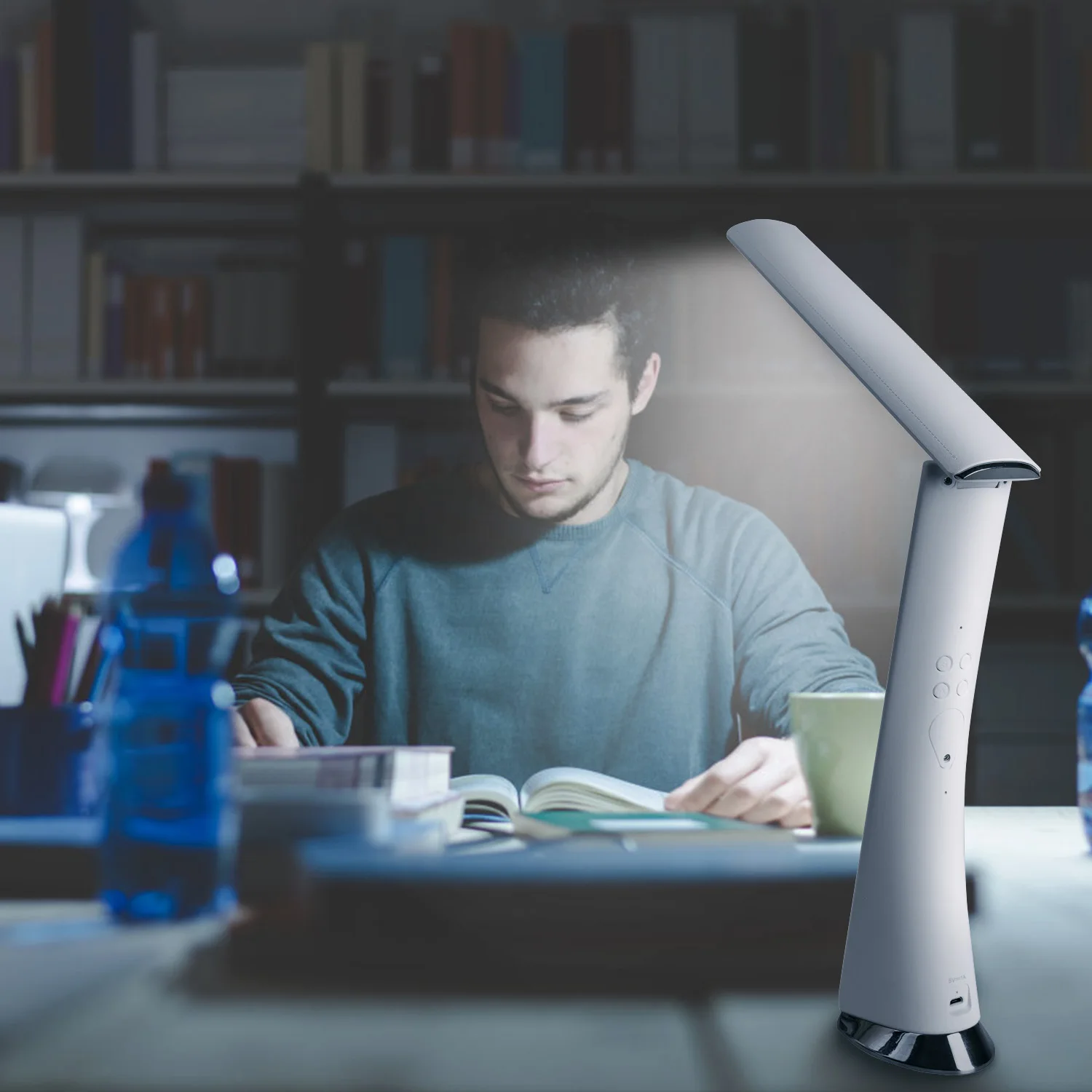 LED lampe de bureau pliable réglable tactile