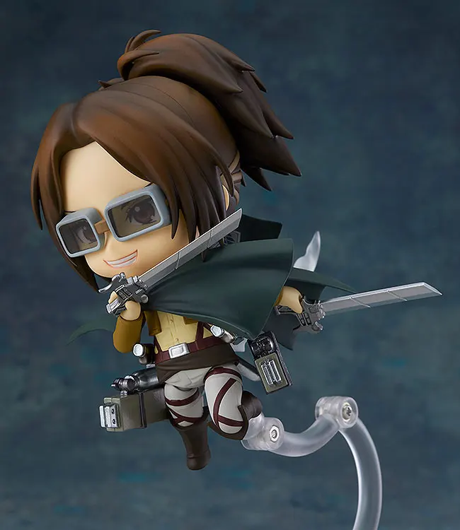 PrettyAngel-Подлинная хорошая улыбка компании Nendoroid 1123 атака на Титанов Hange Zoet фигурка