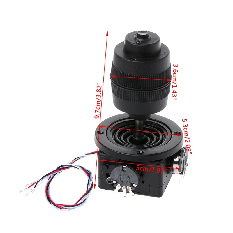 4-Axis Plastic Joystick Potentiometer For JH-D400X-R4 10K 4D with Button Wire