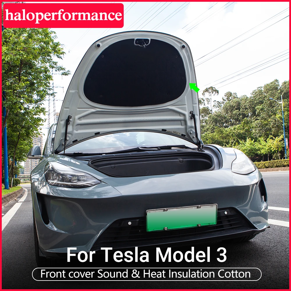 Tesla Model3 передняя крышка багажника палуба звукоизоляция ударопрочная доска