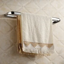 Vidric Минималистичная вешалка для полотенец для ванной комнаты, металлическая подвеска, полностью медная вешалка для полотенец/вешалка для полотенец в европейском стиле