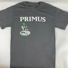 Camiseta gris de Primus raro Vintage Conductor de insectos Les Claypool para hombre y mujer, camiseta de concierto Rock, ropa de calle a la moda
