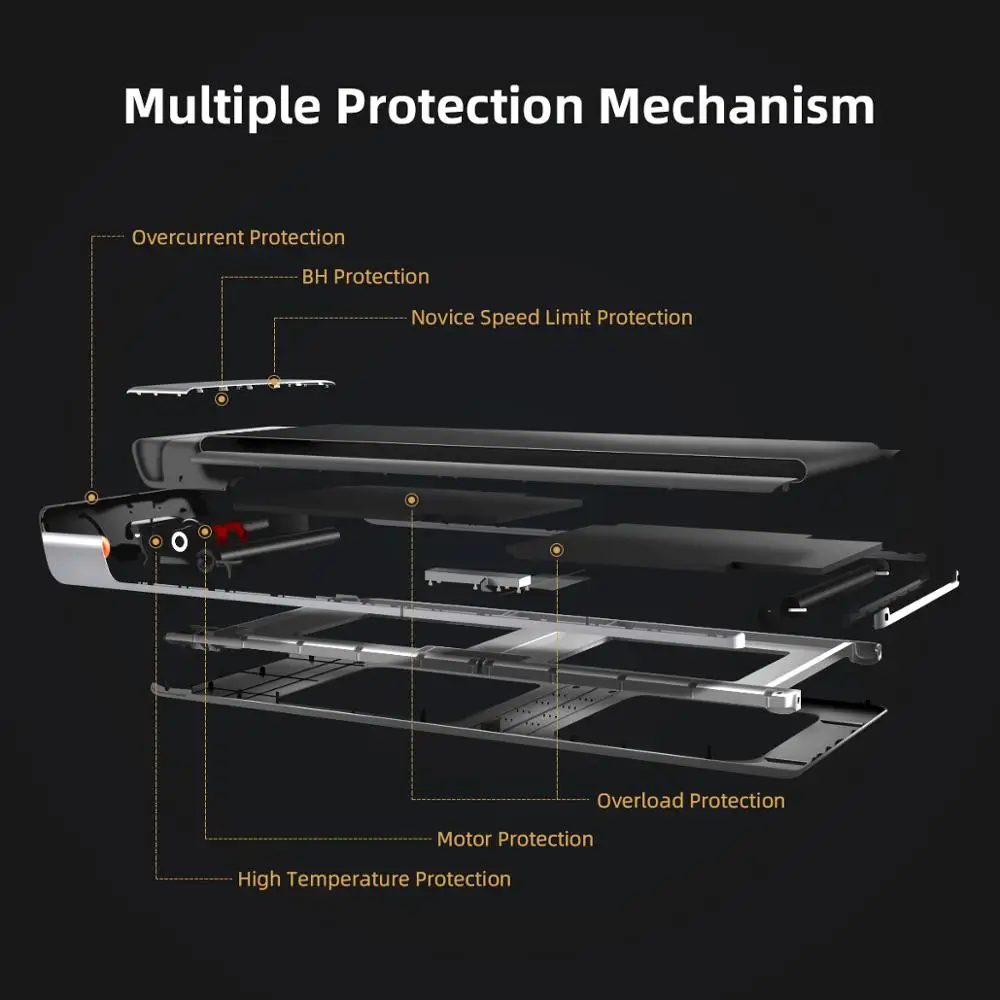 Xiaomi Mijia Walkingpad Exercise Machine Foldable Household non-flat Treadmill Smart Control of Spe