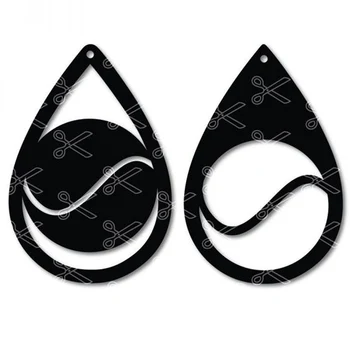 

Spherical earring pendant cutter cutter scrapbook is compatible with most paper art machines