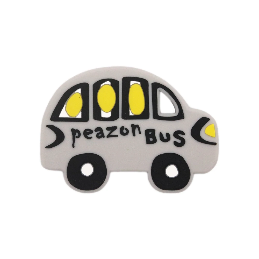 Милый детский Прорезыватель пищевой силиконовый автомобильный детский аксессуар для прорезывания зубов игрушки DIY подарки для новорожденных