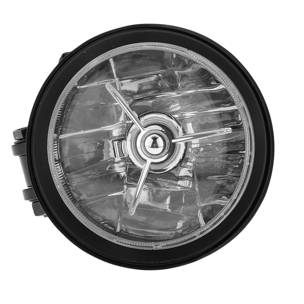 Chrome Bullet Universal Motorcycle Headlight H4 55/60W Bulb For 