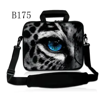 

Snow Leopard 10 13 13.3 14 15 15.6 17 17.3 Inch Laptop sleeve Notebook Bag Case Messenger Shoulder Laptop Bag for ipad macbook