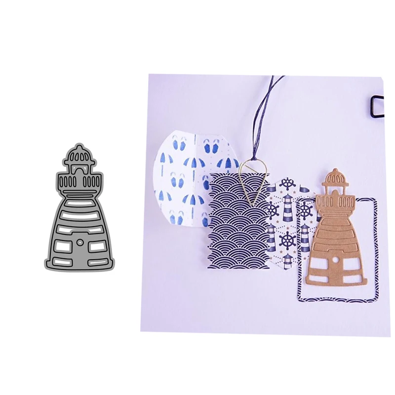 

CH tower Metal Cutting Dies Stencils for Scrapbooking/photo Album stamps Decorative Embossing DIY Cards