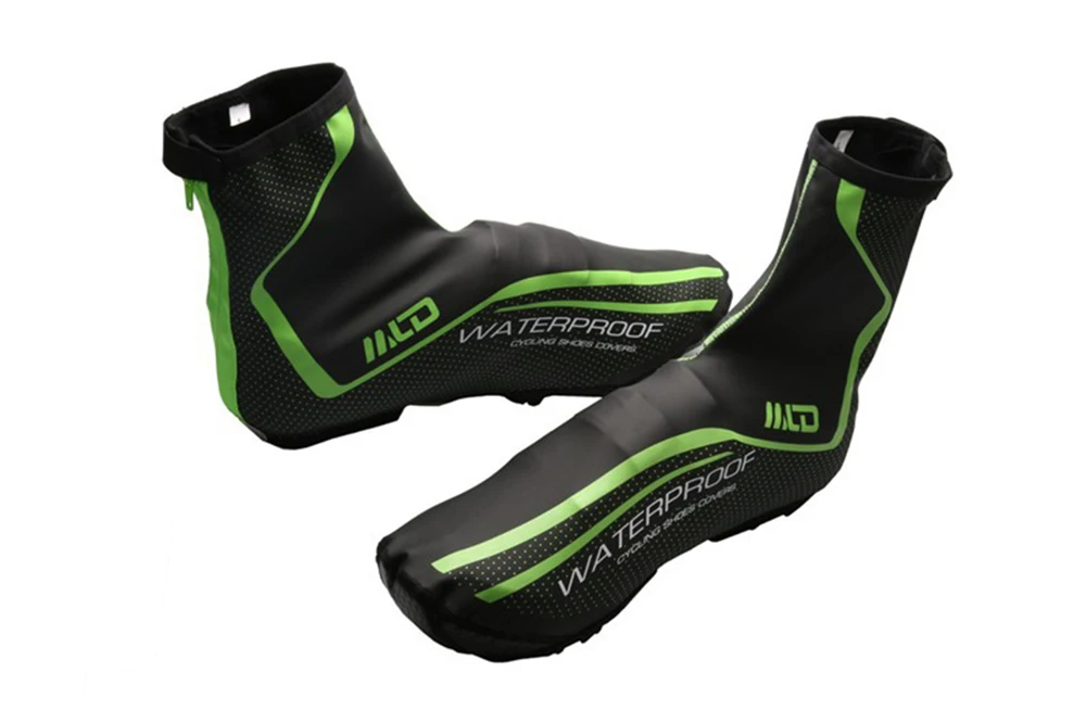 Cycling Shoes Cover Waterproof Windproof Boot Covers Reflective Winter Warm MTB Bike Bicycle Overshoes Shoe Protector BC0204 (2)