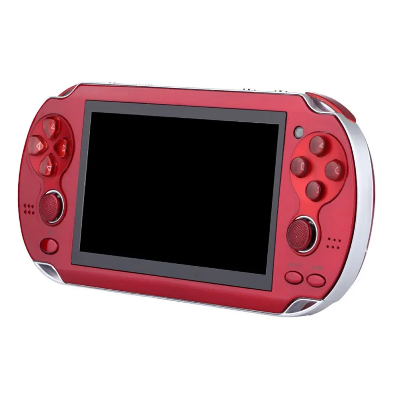 Портативная игровая консоль, 8 ГБ, память, портативная видеоигра, 4,3 дюймов, HD экран 2000, Классическая игровая Ретро игровая консоль, портативная - Цвет: Red