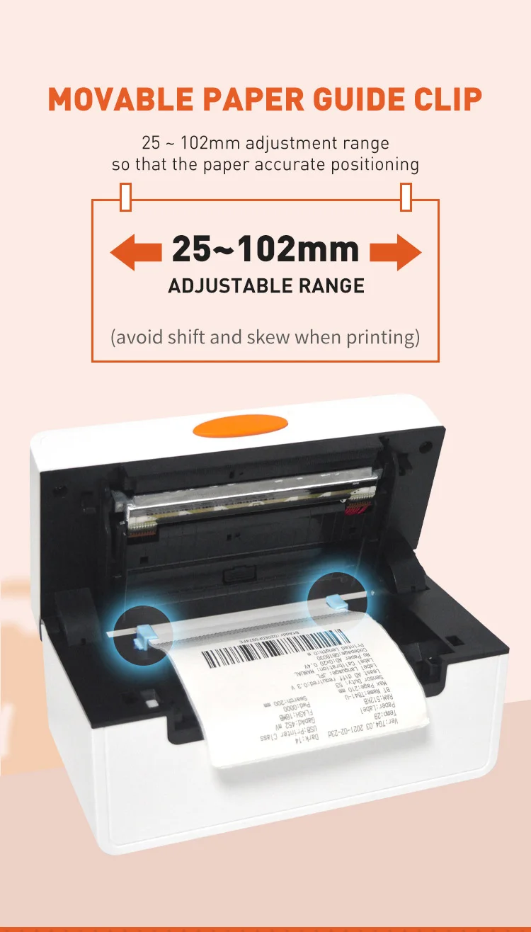 Imprimante Thermique D'étiquettes De Bureau, 203dpi, Pour Emballage 4x6,  Impression D'étiquettes Tout-en-un, Connexion Bt Et Usb Sans Fil -  Imprimantes - AliExpress