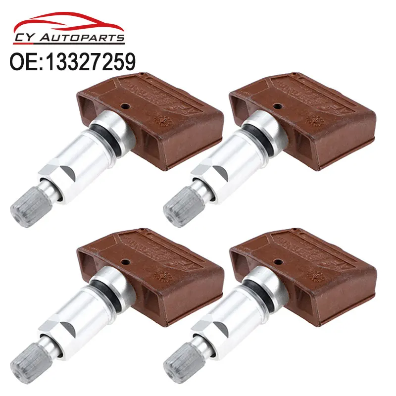 anti theft alarm for car 4PCS New TPMS Sensor Tire Pressure Sensor For Opel Buick Enclave Cadillac CTS SRX XTS Escalade GMC Acadia 13327259 433MHZ Parking Sensor Kit