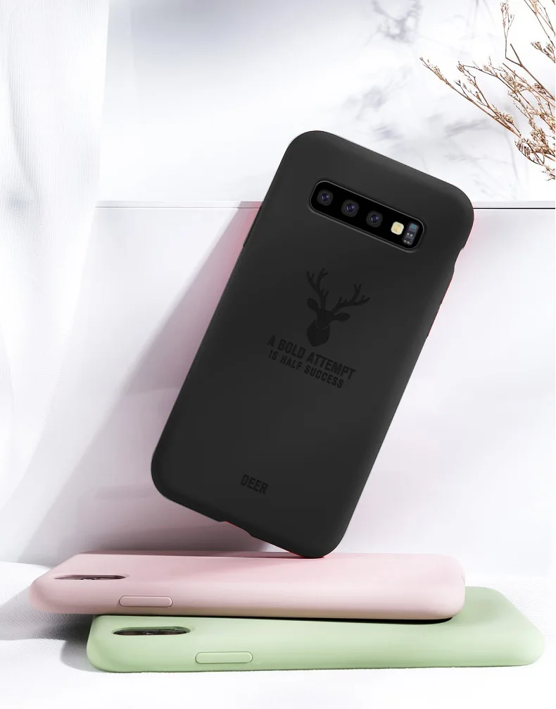MOFi для samsung S10 S9 S8 чехол для Galaxy S10e S10+ S9+ S8+ plus Мягкий ТПУ противоударный мультяшный силиконовый чехол-накладка