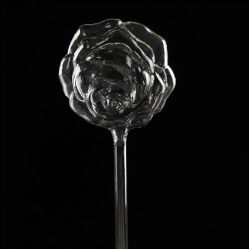 Rose Стеклянные растения цветы кормушка для воды самополив птица гриб Улитка Сердце Звезда Роза Креативный дизайн автополив для растений Фидер 6 типов - Цвет: Rose
