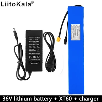 

liitokala 36v 12Ah electric bicycle lithium battery large capacity scooter built-in BMS high power 500W XT60 plug and charger