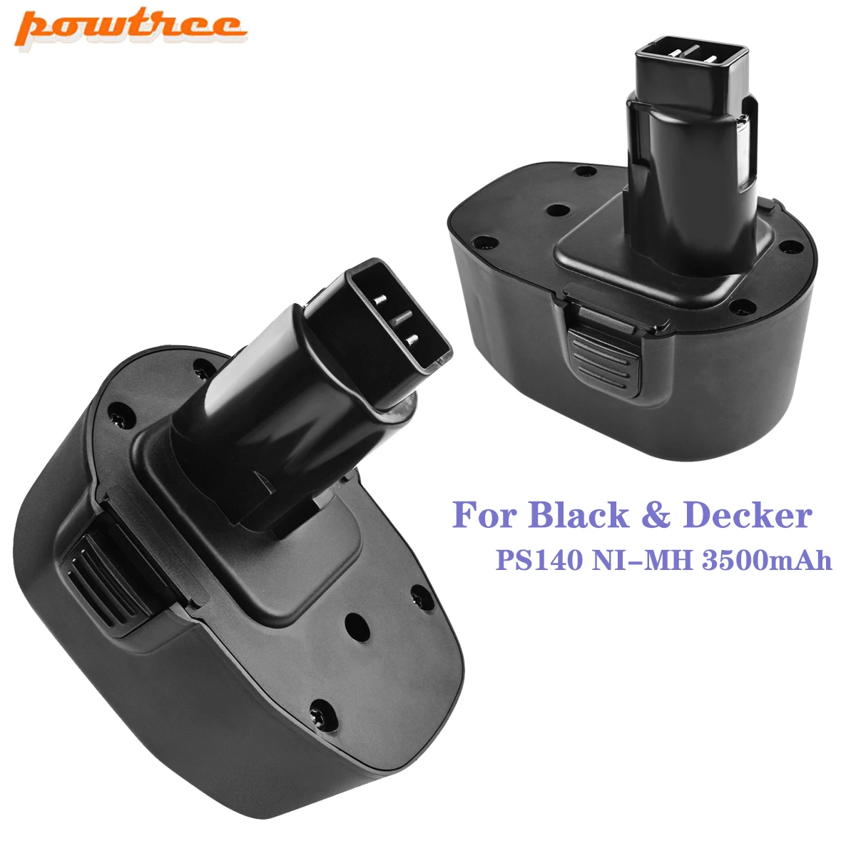 Powtree для PS140 батарея Ni MH 3500mAh 14 4 V батареи Black & Decker A9262 A9267 A9276 A9527 PS140A