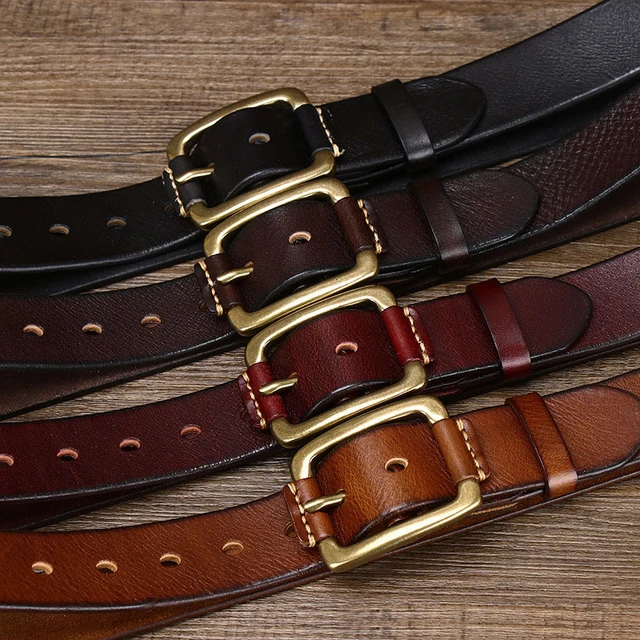 1” wide Genuine leather belt