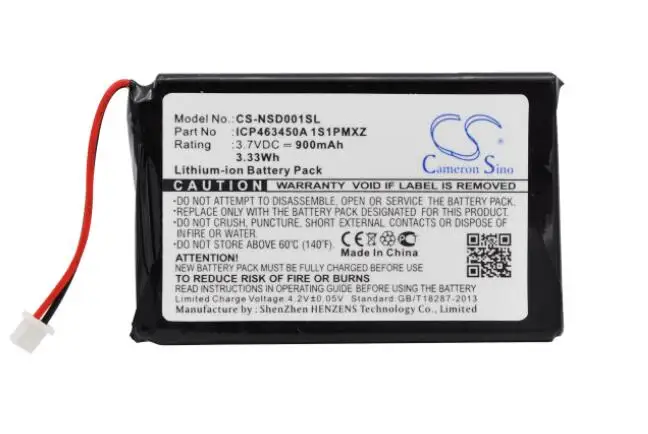 Cameron sino 900 мА/ч Батарея для INSGINIA NS HD01A ICP463450A 1S1PMXZ dab цифровой Батарея|Цифровые