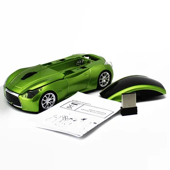 

Laptop Supplies Sports Car Shape 2.4G Optical Lightweight Ergonomic 1200DPI Mouse Cordless USB Receiver