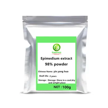 

2020 Hot sale Horny Goat Weed Extract Epimedium 98% Icariins powder 1pc adjustable viagra for men/women wives sex body function