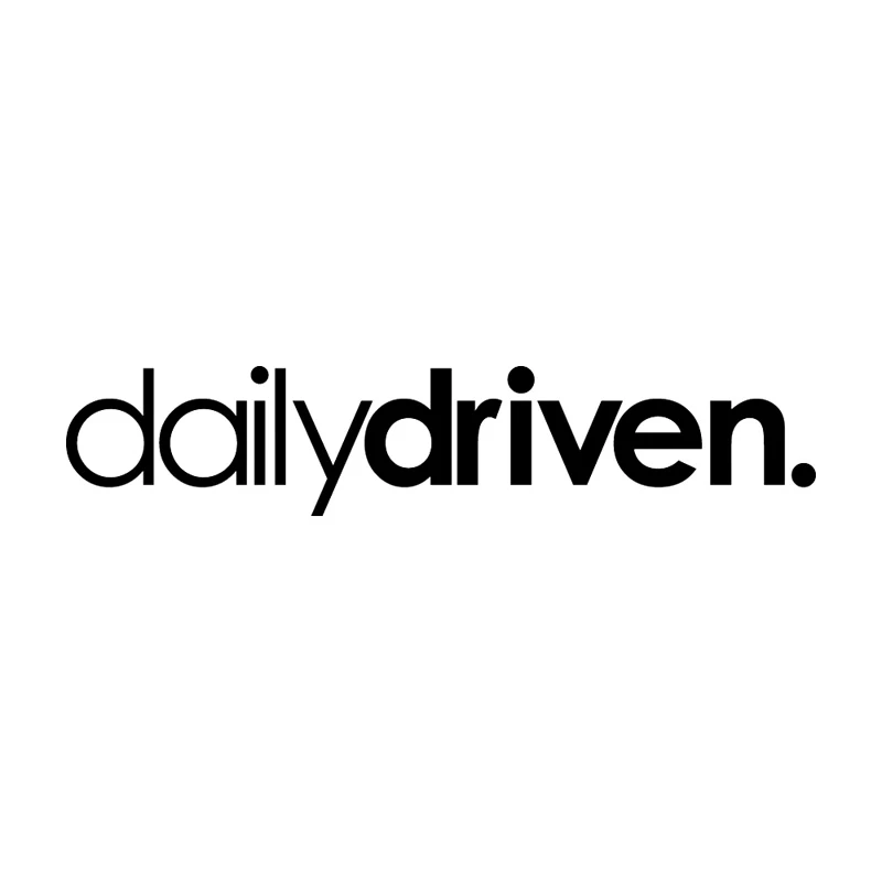 

17CM*4CM Daily Driven Funny Car Styling Vinyl Car Sticker Decal Black/Silver Car Motorcycle Accessories