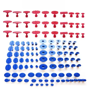 

120 Pcs/Set Painless Dent Repair Tool Car Paintless Dent Repair Tool Dent Repair Sucker Rally Gasket