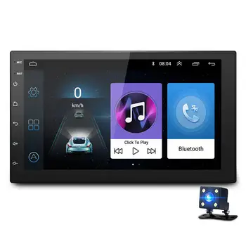 

7'' HD Android 8.1 2 DIN 16G Touch Screen Car Multimedia Player Quad Core GPS Navigation Car Stereo MP5 Player FM Car Radio