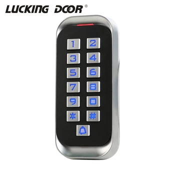 

IP68 Waterproof Metal Case 125KHZ RFID Card Keypad Standalone Wiegand 26 input Access Control System 2000 users