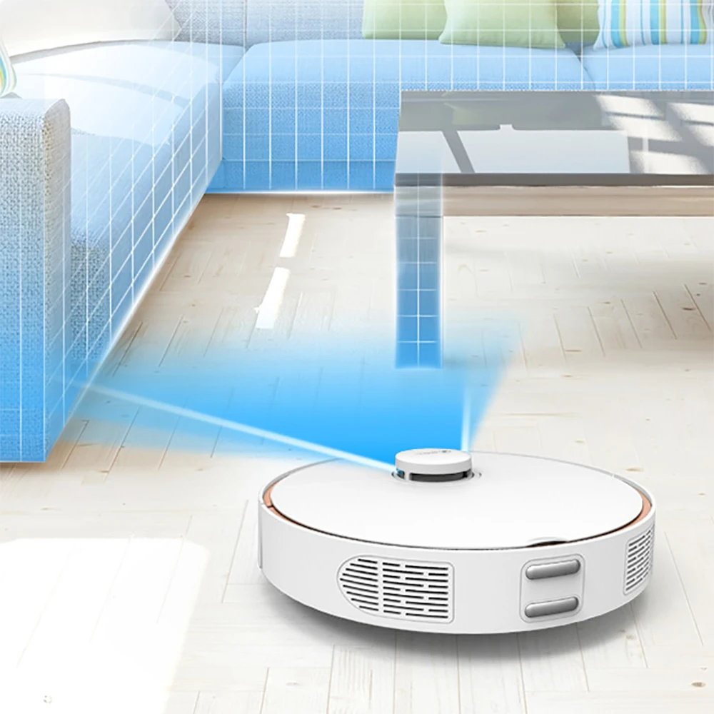 360 S7 Robot Vacuum Cleaner 2000Pa Large Suction Ultra-Quiet Home Aspirator Dust Collector International Version Floor Mopping