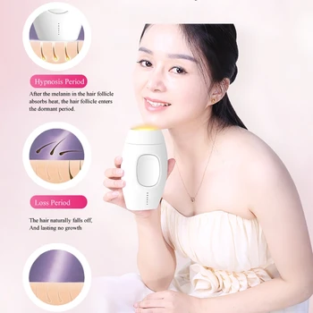

Mini Handheld Laser Epilator Depilador Facial Permanent Hair Removal Device Whole Body Laser Hair Remover Machine 500000 Flashes
