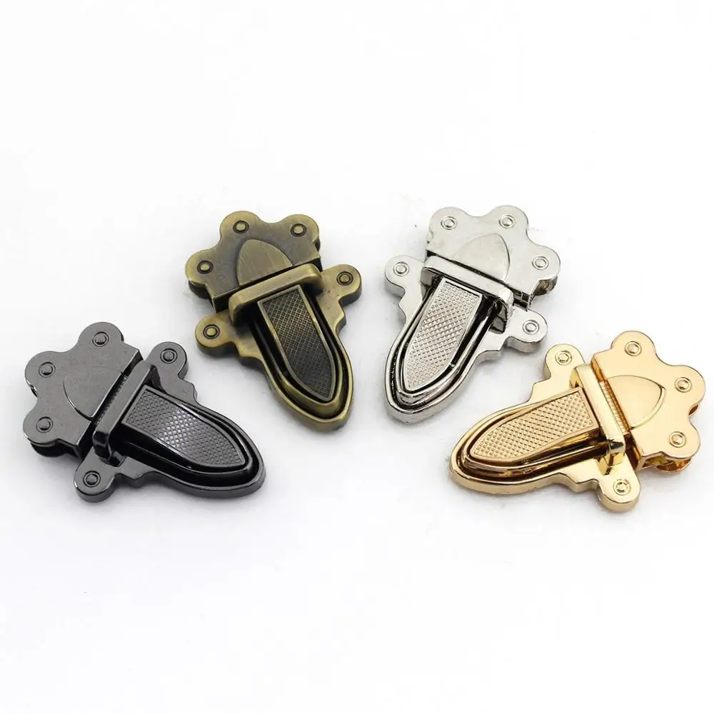 1pcs Metal Clasp Tongue Lock Push Locks Closure Parts for DIY Handbag Shoulder Bag Purse Hardware Accessories | Дом и сад