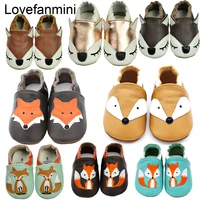 Baby Shoes genuine cow leather soft sole bebe newborn booties babies Boys Girls Infant toddler Moccasins Slippers First Walkers 2